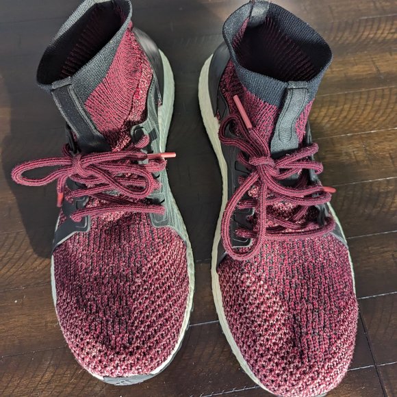 Adidas UltraBoost X All Terrain Mid Mystery Ruby s: 9.5 - Picture 9 of 14
